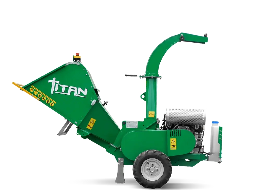 Broyeur de déchets verts thermique compact GL&D Titan 23