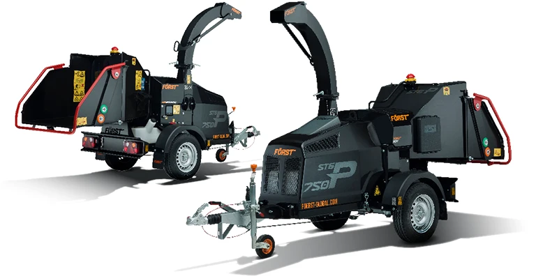 Broyeur végétaux de moins de 750 kg Först ST6P