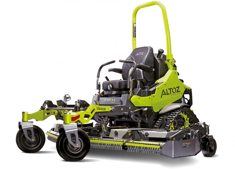 Altoz TFX766i est une tondeuse zero-turn sur chenilles
